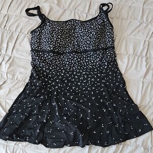Black and White Swimdress